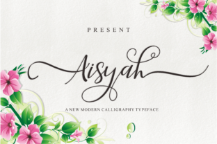 Aisyah: The Expressive, Hand-Based Typography for Modern Design