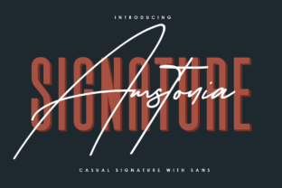Amstonia: The Digital Font with an Authentic Handcrafted Soul