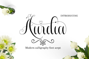 Aurelia: Elegant Calligraphy for Modern Design