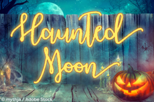 Haunted Moon: The Spooky Elegance of a Stylish Typeface