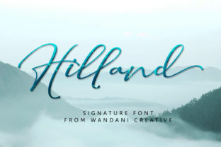 Hilland: An Elegant Typeface for Modern Design
