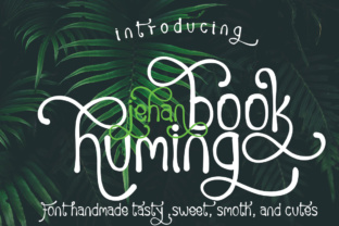 Huming Book: The Elegant Handwritten Font