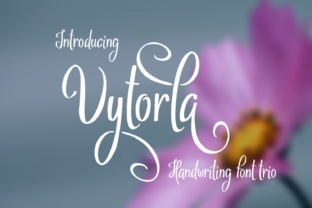 Introducing Vytorla: A Trio of Elegant Handwritten Fonts