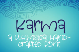Karma: The Casual Font That Breaks Typographic Rules with Style
