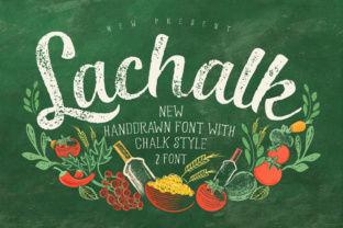 LaChalk: The Cafe Menu Font That Brings Warmth to Your Words