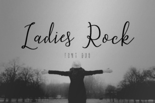 Ladies Rock Duo: The Elegant Typeface with a Striking Edge