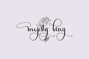 Majesty King: A Calligraphy Font for Modern Designs