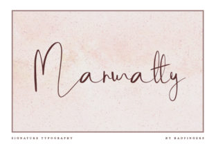 Marwatty: A Signature Typeface for Elegant Designs