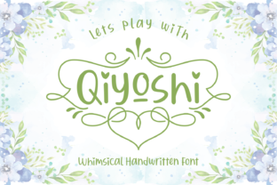 Qiyoshi: The Whimsical Typeface That Breathes Fun Into Your Designs