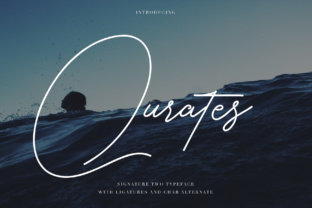 Qurates Signature Two: The Power of a Thin Monoline Typeface