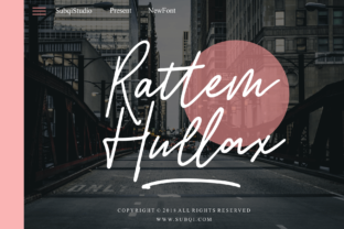 Rattem Hullax: The Signature Typeface for Organic Design
