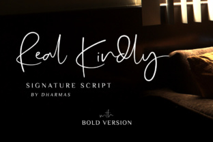 Real Kindly: A Handwritten Font for Authentic Design