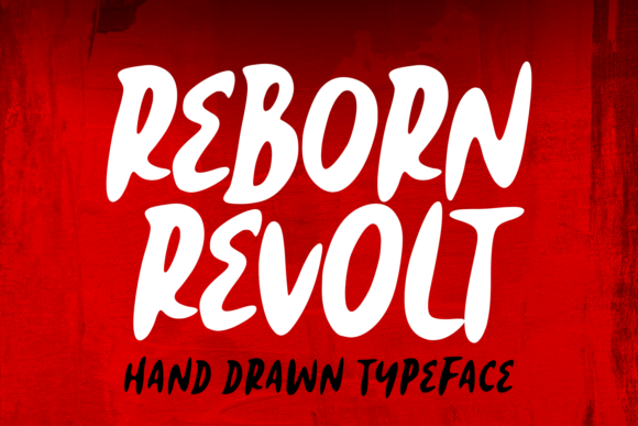 Reborn Revolt: The Artful Fusion of Playfulness and Professionalism in Typography