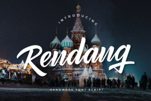 Rendang: A Bold Typography Design