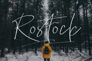Rostock Duo: A Study in Modern Typographic Harmony