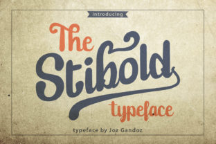 Stibold: A Font for Authentic Handcrafted Design