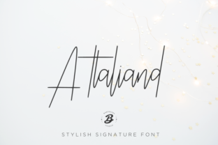 The Attaliand Typeface: A Clean Signature for Modern Design