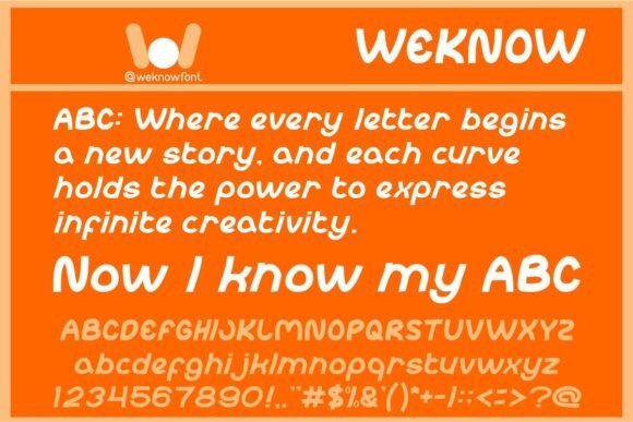 The Playful Charm of ABC: A Hand-Drawn Font for Creative Expression