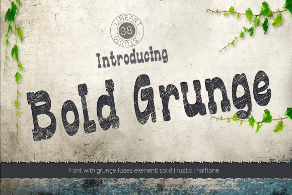 The Power and Personality of Bold Grunge Typography