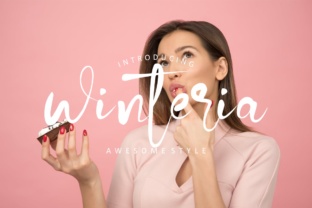 The Serene Strength of Winteria: A Typeface for Modern Expression