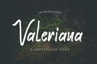 Valeriana: The Handwritten Brush Font for Authentic Design